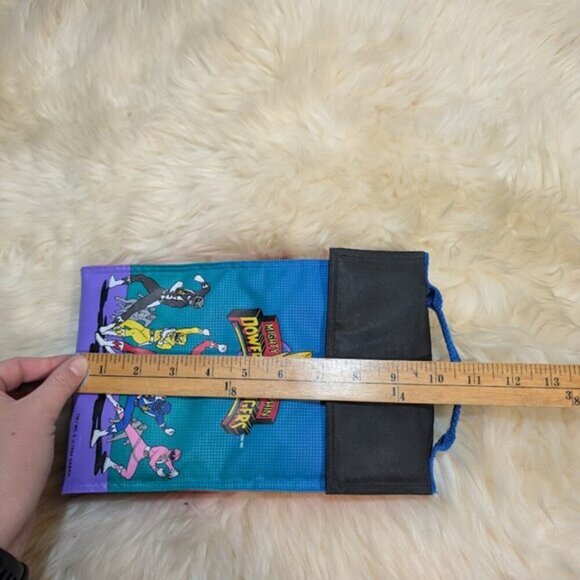 Mighty Morphin Power Rangers 1994 Saban Soft Lunch Bag - Picture 9 of 9